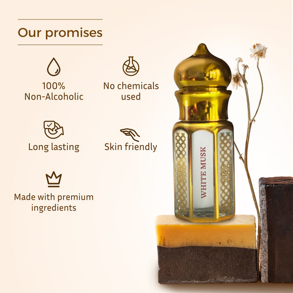 Kashmiri Musk Non Alcoholic Attar For Men