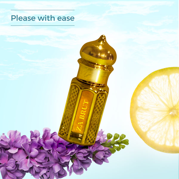 ZA Brut Non Alcoholic Attar For Men