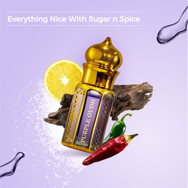 Purple Oudh Non Alcoholic Unisex Attar
