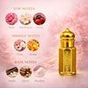 Smoke Rose Non Alcoholic Unisex Attar