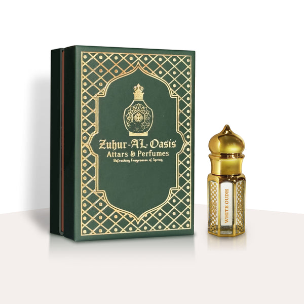 White Oudh Non Alcoholic Attar For Men